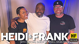 Heidi and Frank with guest Donnell Rawlings