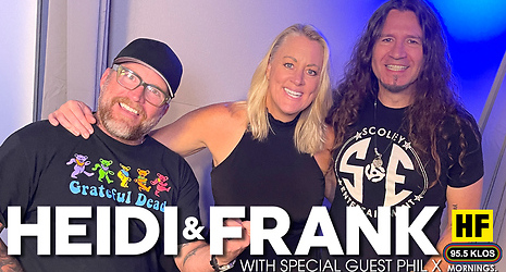 Heidi and Frank with guest Phil X